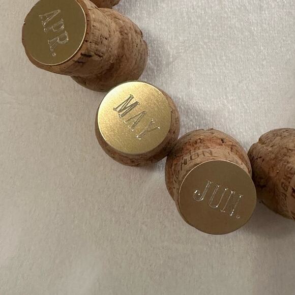 DOM PERIGNON Necklace - 12 Dom Perignon Corks For Each Month Celebrated - Picture 3 of 7